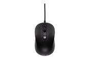 Mus - ASUS MU101C Blue Ray Silent - Mus - Optisk - 3 knapper - Svart - 90XB05RN-BMU000
