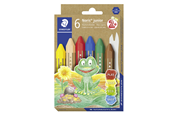 Hobbyartikler - Staedtler NORIS JUNOR VOKSFARVE 6 STK. Assorted - 224 C6