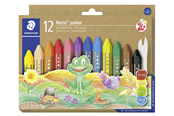 Skrive- & Tegneverktøy - Staedtler NORIS JUNOR VOKSFARGE 12 STK. Assorted - 224 C12