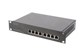 Switch/splitter - DIGITUS DN-80117 - switch - 8 ports - Managed - rack-mountable - DN-80117