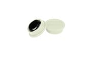 Konferanse & Presentasjon - Nobo Whiteboard magneter 13 mm, pakke med 10 stk. Hvit - 1915287
