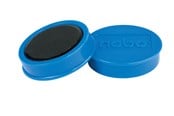 Konferanse & Presentasjon - Nobo Whiteboard magneter 38 mm, styrke 2,5 kg, pakke med 10 stk. Blå - 1915313