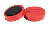 Konferanse & Presentasjon - Nobo Whiteboard magneter 38 mm, styrke 2,5 kg, pakke med 10 stk. Rød - 1915314