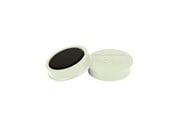 Konferanse & Presentasjon - Nobo Whiteboard magneter 38 mm, styrke 2,5 kg, pakke med 10 stk. Hvit - 1915315