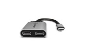Lydkabel - ALOGIC Ultra USB-C to USB-C Audio and USB-C Charging Combo Adapter - UL2CAPW-SGR