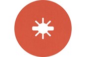 Vinkelsliper - Bosch X-LOCK Prisma Ceramic-fiberskive, R782 rustfritt stål 115 mm, 22,23 mm, G 120 - 2608621823