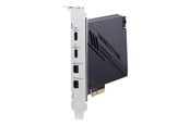 Nettverksadapter - ASUS ThunderboltEX 4 expansion card dual Thunderbolt 4 (USB‑C®) ports DisplayPort 1.4 PCIe® 3.0 x4 interface - 90MC09P0-M0EAY0