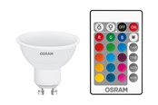 LED-lyspære - Osram LED-lyspære STAR+ RGBW Remote PAR16 4.5W/827 (25W) 120° dimmable GU10 - 4058075445970