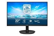Skjerm - 22" Philips V-line 222V8LA - 1920x1080 (FHD) - 75Hz - VA - 222V8LA/00