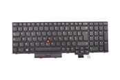 Tastatur - Lenovo - notebook replacement keyboard - with Trackpoint UltraNav - French - Bærbart tastatur - til utskifting - Fransk - Svart - 01HX190