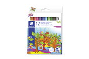 Hobbyartikler - Staedtler Fibre-tip pens 12pcs cardbox - 325 C12