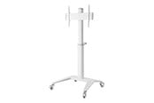 Veggmontering, AV-braketter & AV-møbler - Deltaco Office Display Cart White - Max 70 kg - recommended for 70" - ARM-0452