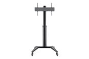 Veggmontering, AV-braketter & AV-møbler - Deltaco Office Display Cart Black - Max 70 kg - recommended for 70" - ARM-0451
