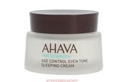 Face Care - AHAVA Time To Age Cont. Even Tone Sleep. Cr. - 697045158638