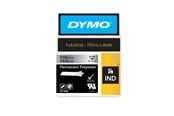 Papir, Fotopapir & Etiketter - DYMO Dymo Rhino permanent polyester 9mm x 5.5m - sort på metallic - 18485