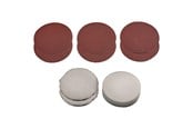 Slipemaskin - Einhell Sett med polerhetter og slipeskiver CE-CP 18/180 Li E - 2093233