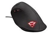 Mus - Trust GXT 144 Rexx gaming mouse - Vertical mouse - Optisk - 6 - Svart - 22991