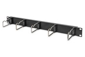 Tilbehør - DIGITUS DN-97667 Cable Management Panel Steel Rings 482.6 mm (19") Cabinets 1U - DN-97667