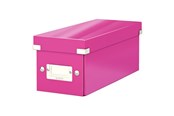 Arkivering & Oppbevaring - Leitz Oppbevaringsboks Click & Store WOW CD Rosa - 60410023