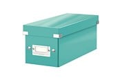Arkivering & Oppbevaring - Leitz Oppbevaringsboks Click & Store WOW CD Isblå - 60410051