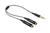 Skjermkabel - DeLOCK audio splitter - 25 cm - 65356