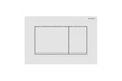 Toaletter, toalettseter, bidéer og reservedeler - Geberit sigma30 actuator plate 246 x 164 x 12 mm dull white easy-to-clean-coated - 115.883.01.1
