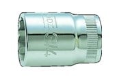 Verktøy - BAHCO 1/2 square drive sockets with metric bi-hex profile 24 mm - 7800DM-24