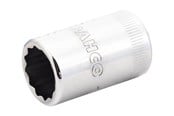 Verktøy - BAHCO 1/2" square drive sockets with metric bi-hex profile 13 mm - 7800DM-13