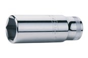 Verktøy - BAHCO socket 1/2 deep hexagonal 17mm - 7805SM-17