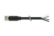 Sensor-teknologi - Murrelektronik M8 female 0° with cable pvc 4x0.25 bk ul/csa 5m 7000-08061-6110500 - 7000-08061-6110500