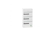 Switchboxes og skap - Schneider Electric Enclosure wall-mounted panel resi9 cx reis9 board 3 row 13 modulator white ral9003 without door - R9H13843