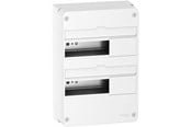 Switchboxes og skap - Schneider Electric Enclosure wall-mounted panel resi9 cx reis9 board 2 row 13 modulator white ral9003 without door - R9H13842