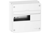 Switchboxes og skap - Schneider Electric Enclosure wall-mounted panel resi9 cx reis9 board 1 row 13 modulator white ral9003 without door - R9H13841