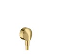 Dusj- og monteringstilbehør - Hansgrohe fixfit wall outlet e without non-return valve polished gold-optic - 27454990