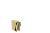Dusj- og monteringstilbehør - Hansgrohe shower holder porter s polished gold-optic - 28331990