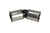 Alu pex-systemer - Henco press bend 45° 50 x 50 mm - 27PK-5050