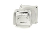 Koblingsutstyr - Hensel Kf0606g 130x130mm grey m20-32 5x2.5-6mm2 - KF0606G