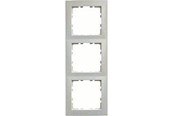 Switch - Berker Frame 3gang s1 polar white matt - 10139909