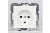 Switch - Berker Socket outlet danish version s/b polar white - 6647761909
