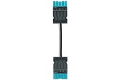 Kabler og ledninger - Wieland Gst18i5 cable male/female hf cpr: eca 1.5mm2 blue l=4m - 92.257.4060.9