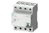 Komponenter for switchboxes og skap - Siemens Rccb 4-polet type b 63a 300 ma 400vac korttidsforsinket - 5SV3646-4