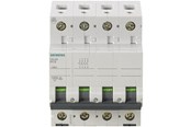 Komponenter for switchboxes og skap - Siemens Circuit breaker 400v 10ka 3+n--pole c 16a - 5SL4616-7