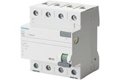 Komponenter for switchboxes og skap - Siemens Rccb 4-polet type a 63a 300 ma 400vac selektive - 5SV3646-8