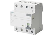 Komponenter for switchboxes og skap - Siemens Rccb 4-polet type a 40a 30 ma 400vac korttidsforsinket - 5SV3344-6KK01