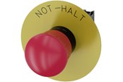 Trykknapper & Signalenheter - Siemens Em stop mushroom pushbutton 40mm red - 3SU1100-1HB20-1CH0