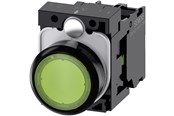 Trykknapper & Signalenheter - Siemens Illuminated pushbutton green - 3SU1102-0AB40-1BA0