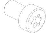 Switchboxes og skap - Cubic Torx socket head cap screw 3101-0610 - 3101-0610
