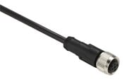 Sensor-teknologi - TELEMECANIQUE SENSORS Sensor cable  pur m12 4-pin female straight 20 meters - XZCP1141L20