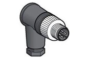 Sensor-teknologi - TELEMECANIQUE SENSORS Plug m12 angle connect. 4 pins - XZCC12MCM40B