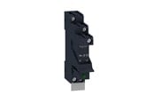 Komponenter for switchboxes og skap - Schneider Electric Zelio rsb plug-in relay premounted in socket with varistor and legend 1 c/o 12a contact and 230vac supply - RSB1A120P7PV